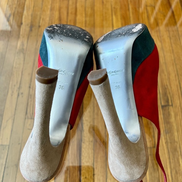 Yves Saint Laurent (YSL) size 38, needs some TLC. Classic shoe 👠 - Picture 4 of 6